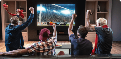 Televisión con dobleplay Claro