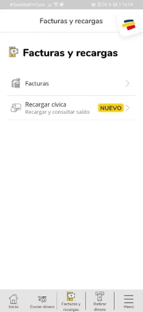 Paga tu factura con Bancolombia a la mano