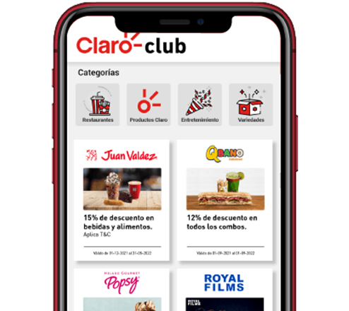app Claro club app Claro club