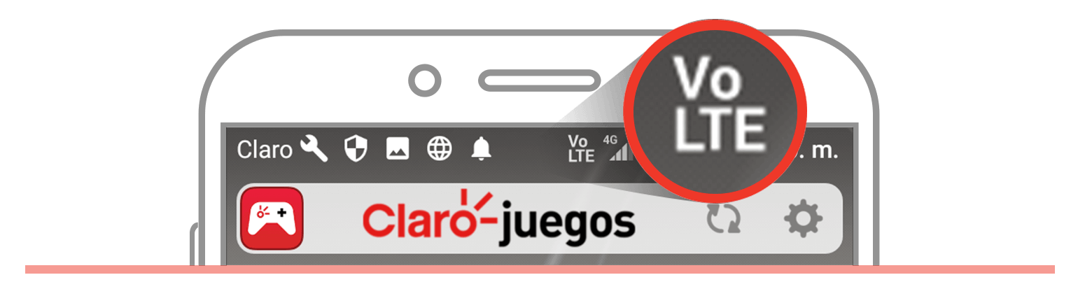Smartphone elegibles para Voz LTE Claro