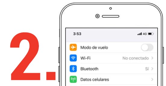 Conexión a la red con el Voz LTE Claro