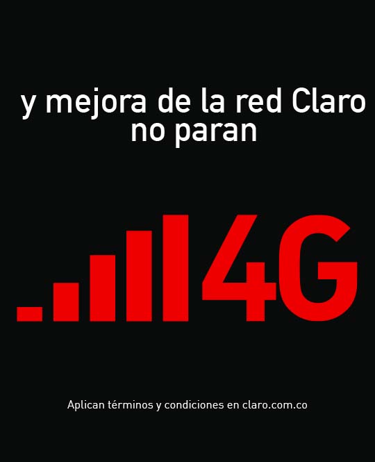 Descubre porque Claro es #1 en cobertura 4G del país