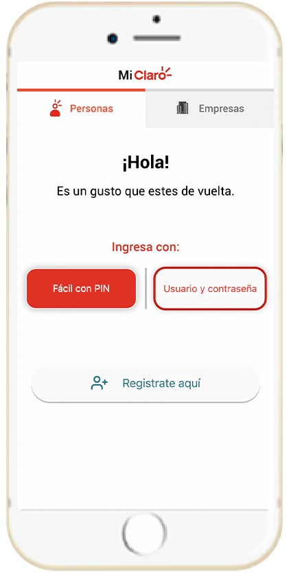 Paso 1 - Consulta todo sobre tu factura postpago en app mi Claro 