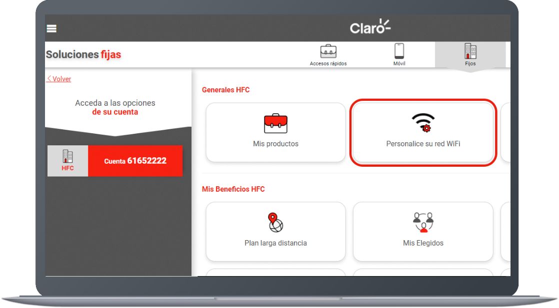 Paso 5 – Personaliza la clave del wifi de tu empresa 