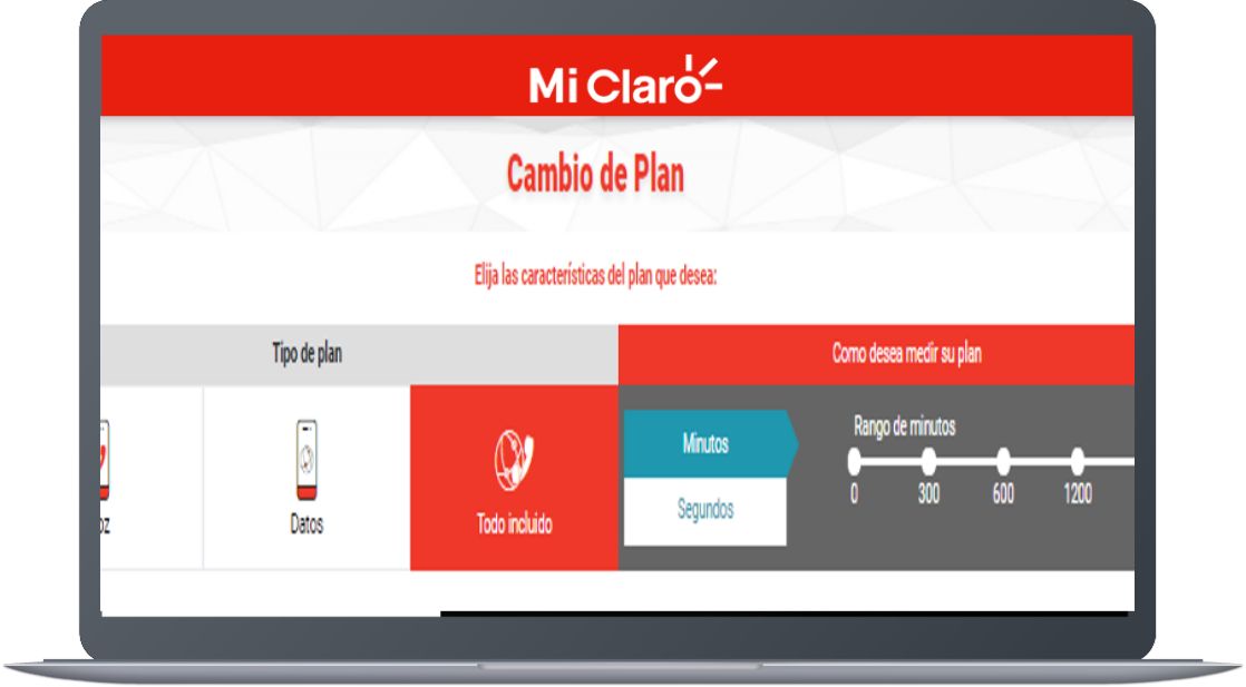 Paso 7 - Cambio de plan Up Grade
