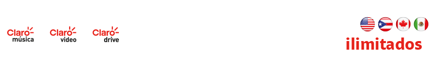Postpago Claro con redes, minutos y mensajes ilimitados