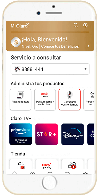 Paso 3 - Cambio o reposición del control remoto 