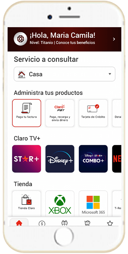 Paso 3 - Administra tus productos de la Factura Hogar 