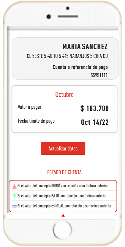 Paso 6 - Administra tus productos de la Factura Hogar