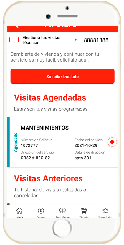 Paso 4 - Haz seguimiento a tus visitas técnicas