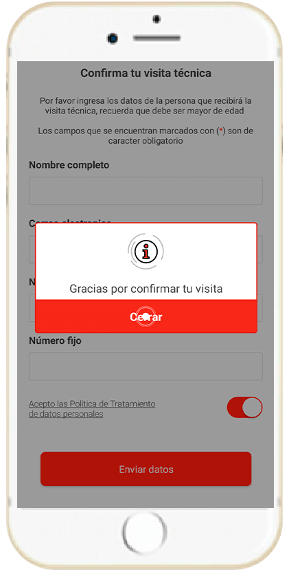 Paso 7 - Haz seguimiento a tus visitas técnicas