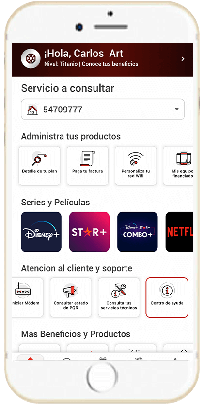 Paso 3 - Cómo gestionar tus trámites Hogar en App Mi Claro 