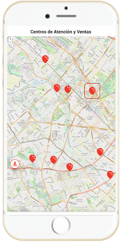 Paso 4 - Información puntos de atención y pago 