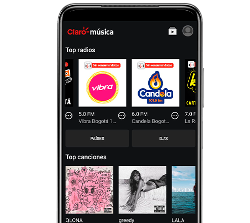 app Claro música