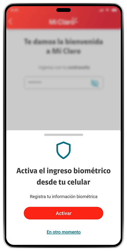 Paso 7 - Inicia sesión Superapp Mi Claro Servicios Empresas