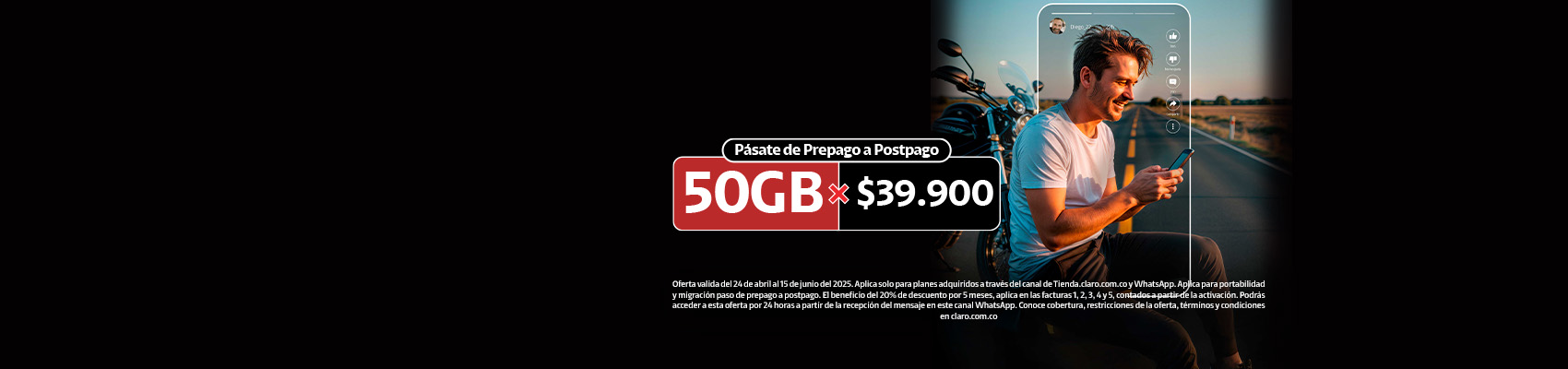 Pásate a Claro 