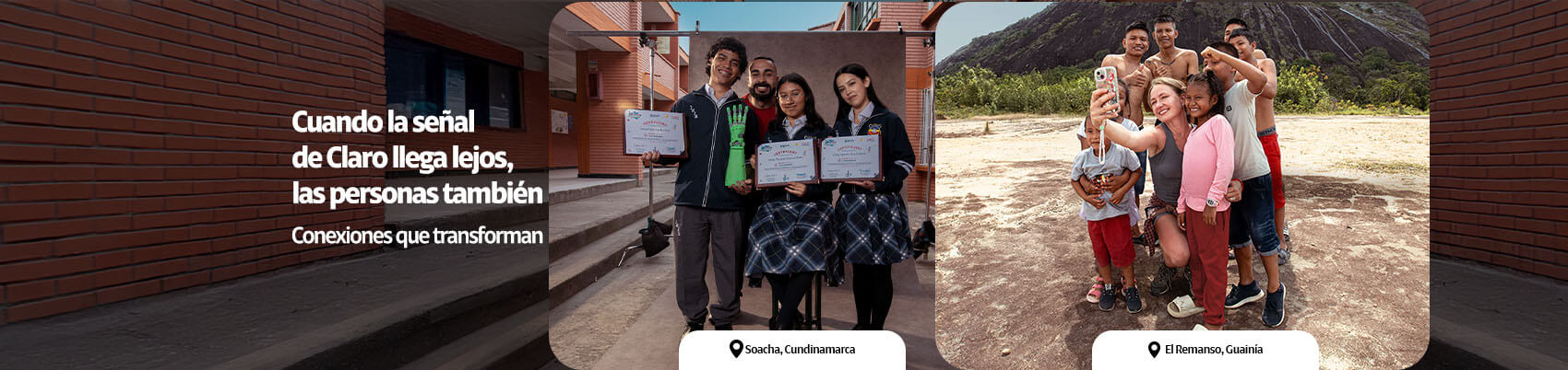 Conexiones y conectividad señal de Claro Conexiones y conectividad señal de Claro