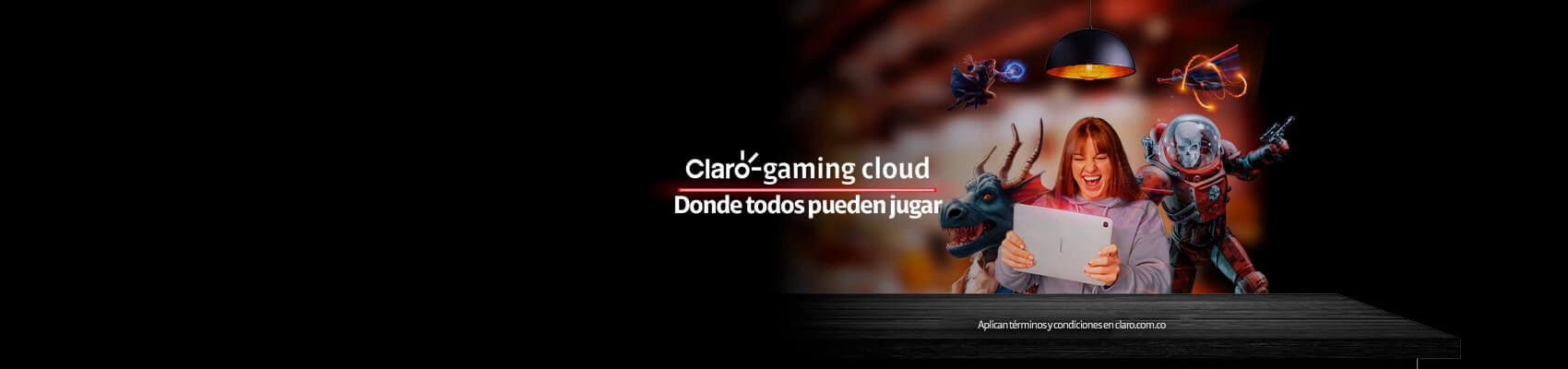 Descubre Claro gaming cloud