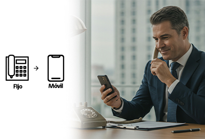 Marcar de fijo a móvil
