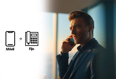 ¿Cómo marcar de móvil a fijo?