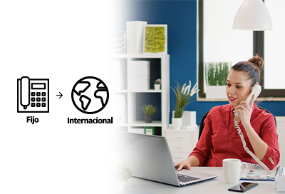 ¿Cómo marcar de fijo a internacional?