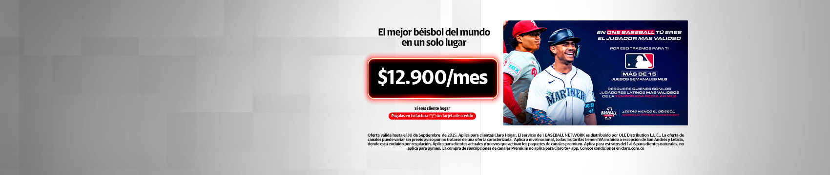 One Baseball Network Claro: vive la pasión del béisbol