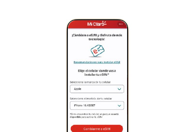Paso quinto activación esim virtual