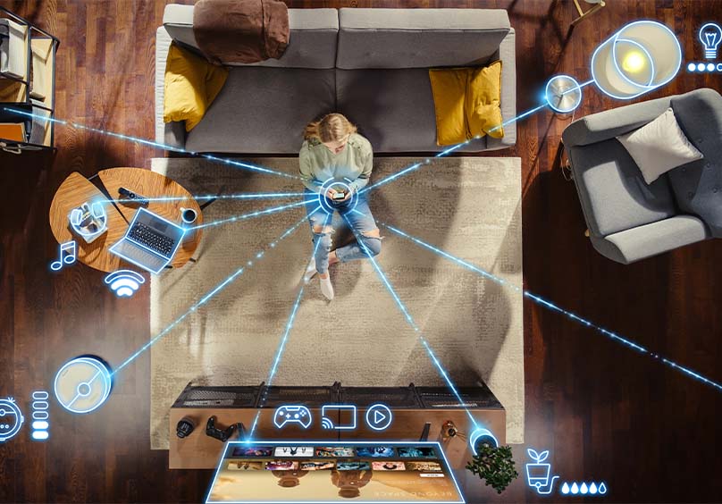 Hogar conectado claro