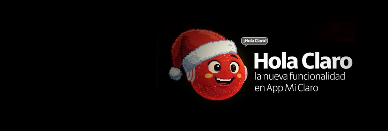 Hola claro asistente virtual navideño Hola claro asistente virtual navideño
