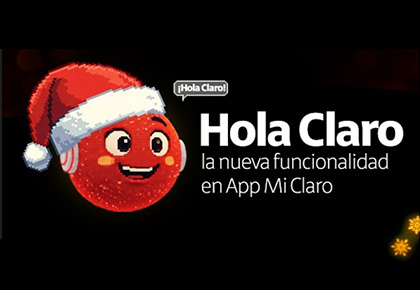 Hola claro asistente virtual navideño