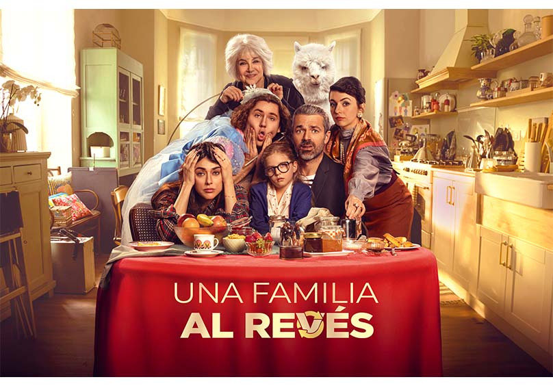 pelicula una familia al revés claro video