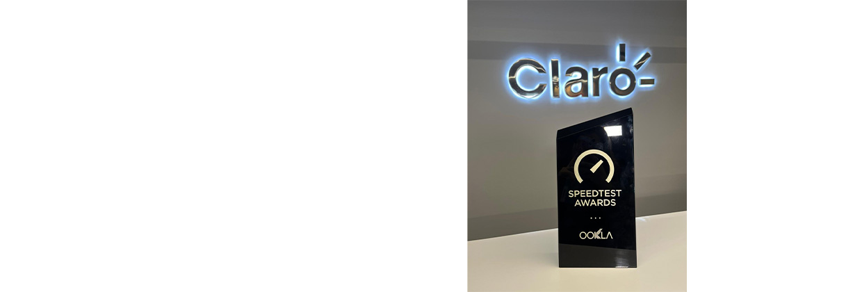 Premio otorgado a Claro por liderazgo en red móvil en el país Premio otorgado a Claro por liderazgo en red móvil en el país