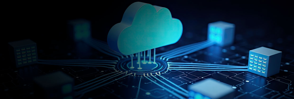 arquitectura multicloud con servicios en la nube interconectados