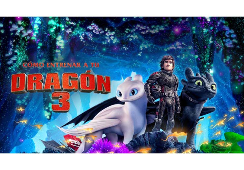 Pelicula como entrenar a tu dragón 3