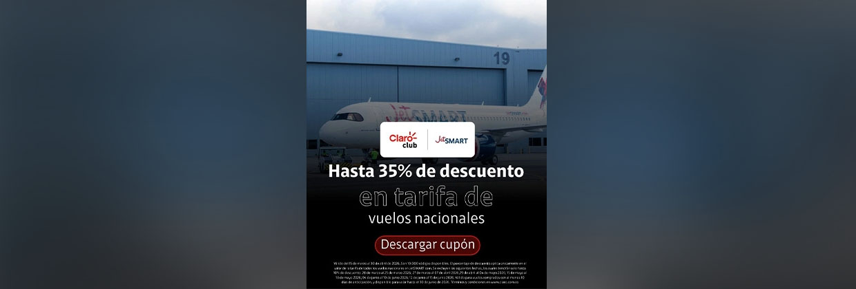 Descuentos jetsmart y claro club