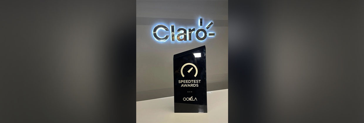 Premio otorgado a Claro por liderazgo en red móvil en el país