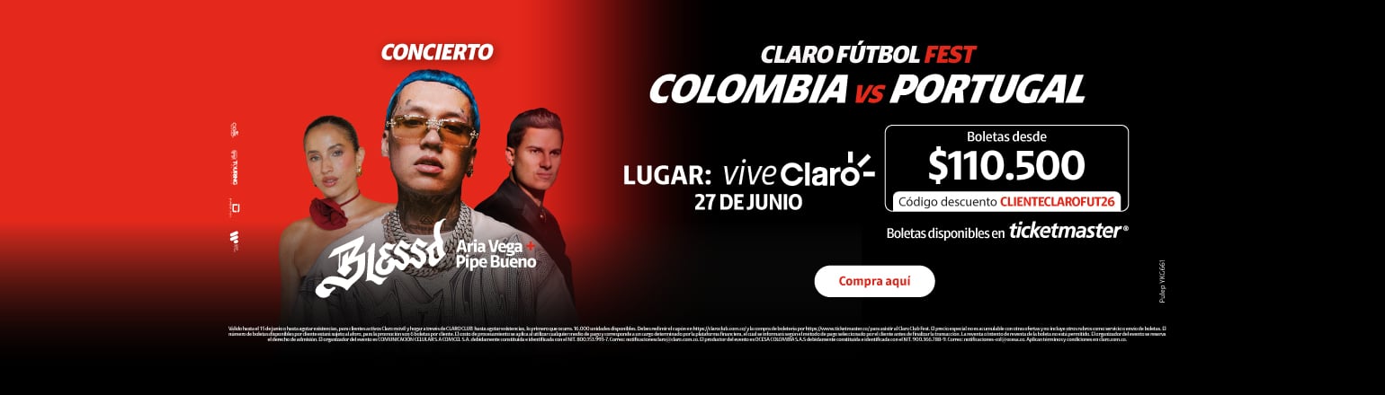 Concierto Claro futbol fest