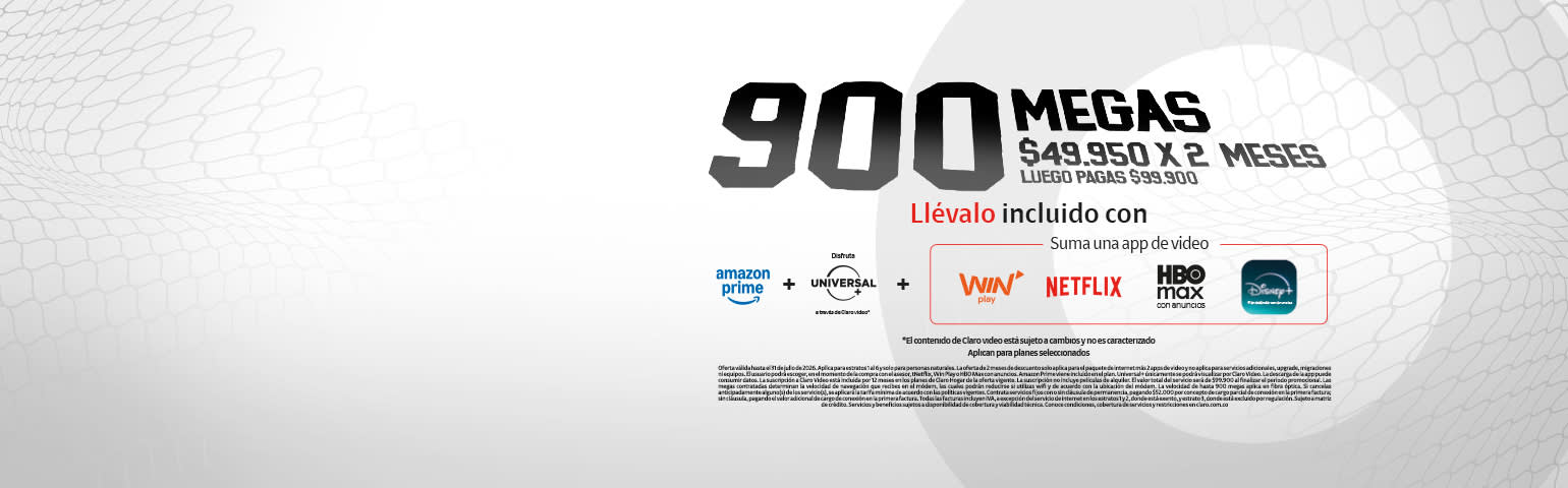 Internet Fibra óptica Claro Internet Fibra óptica Claro