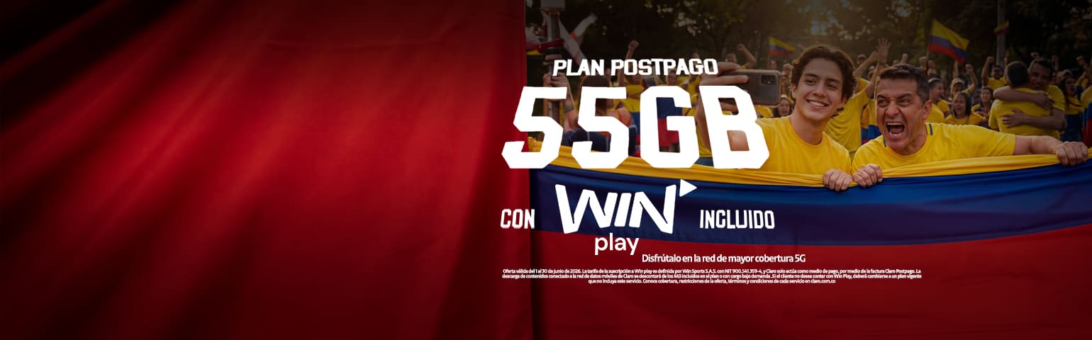 Plan postpago de 55GB Plan postpago de 55GB