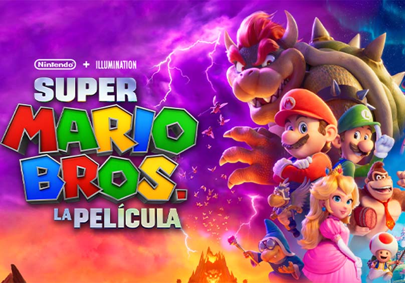 Pelicula super Mario Bross claro video