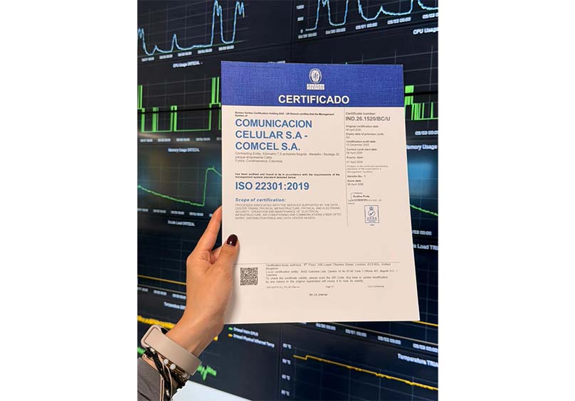 Certificación iso datacenter triara
