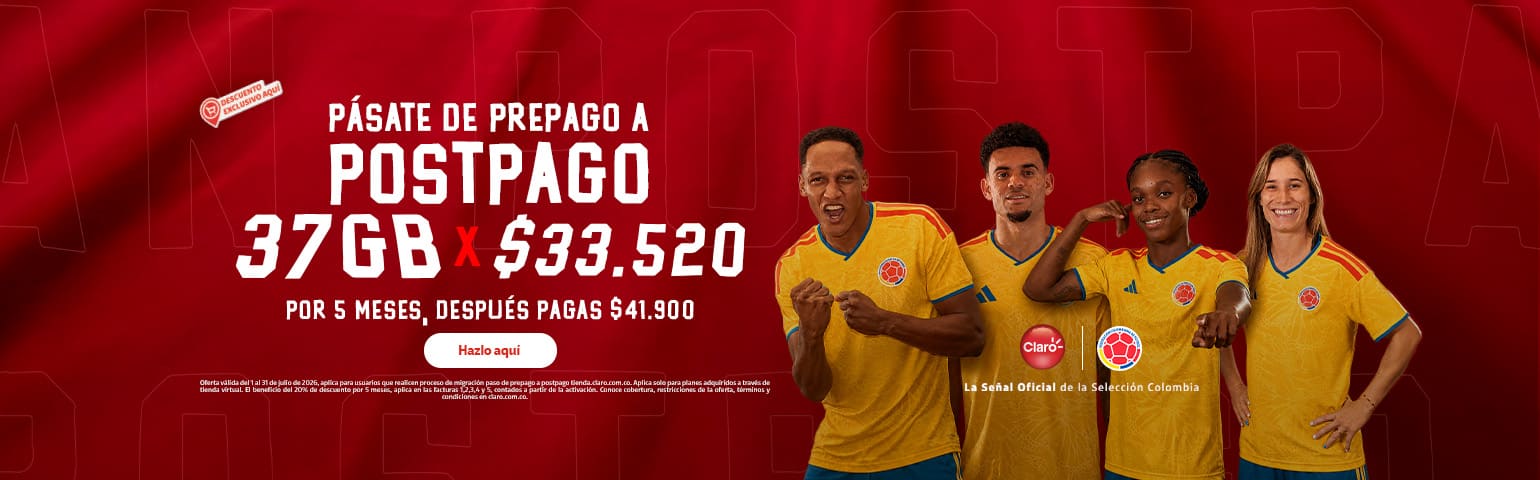 Pasate de prepago a postpago Pasate de prepago a postpago