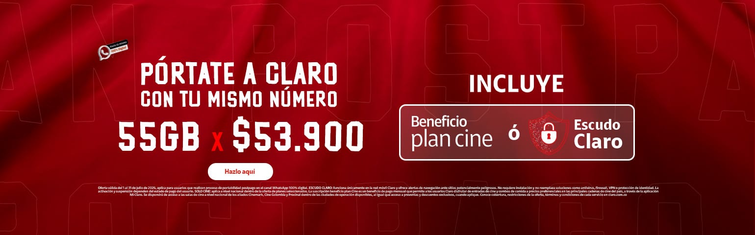 Portate a claro con tu mismo numero Portate a claro con tu mismo numero