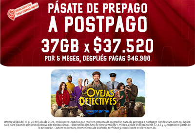 Pásate a Claro postpago Pásate a Claro postpago