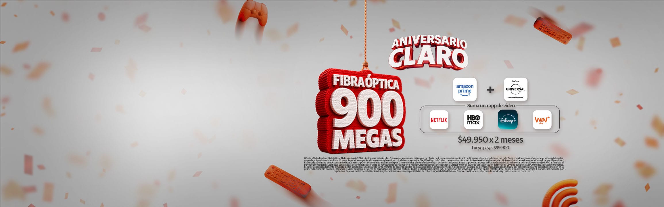 Internet Fibra óptica Claro Internet Fibra óptica Claro