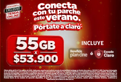 Pásate a Claro postpago y elige el plan ideal para ti.