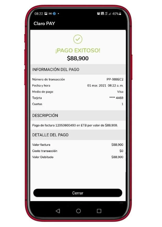 paso siete voucher pago de facturas habitual claro pay