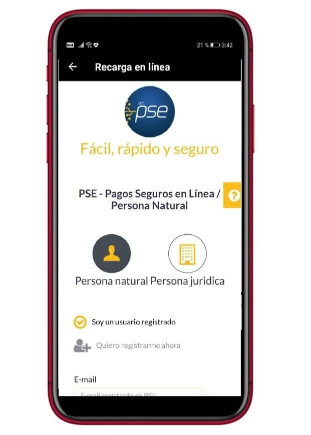 paso cinco proceso de pago con pse claro pay