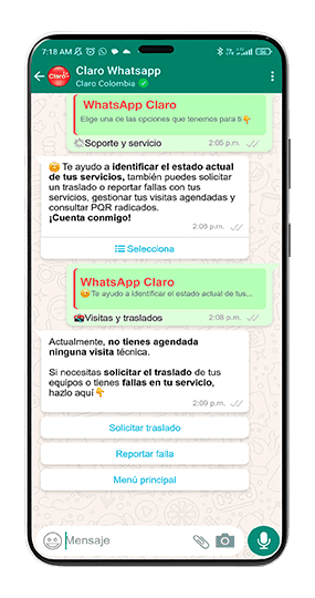 Paso 4 - Solicitar traslado Claro 