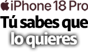 iPhone 18 Pro Text - Claro